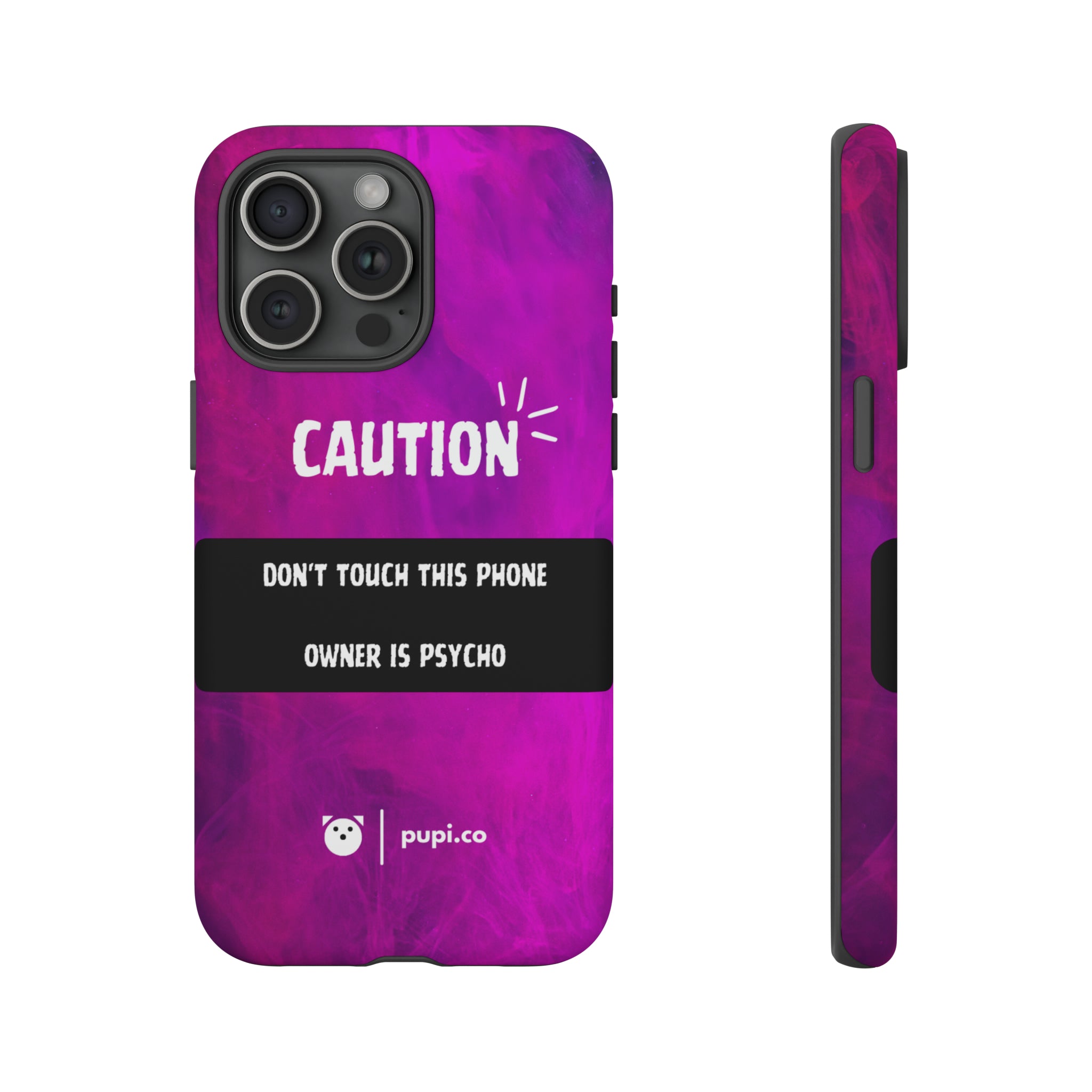 Caution | Phone case